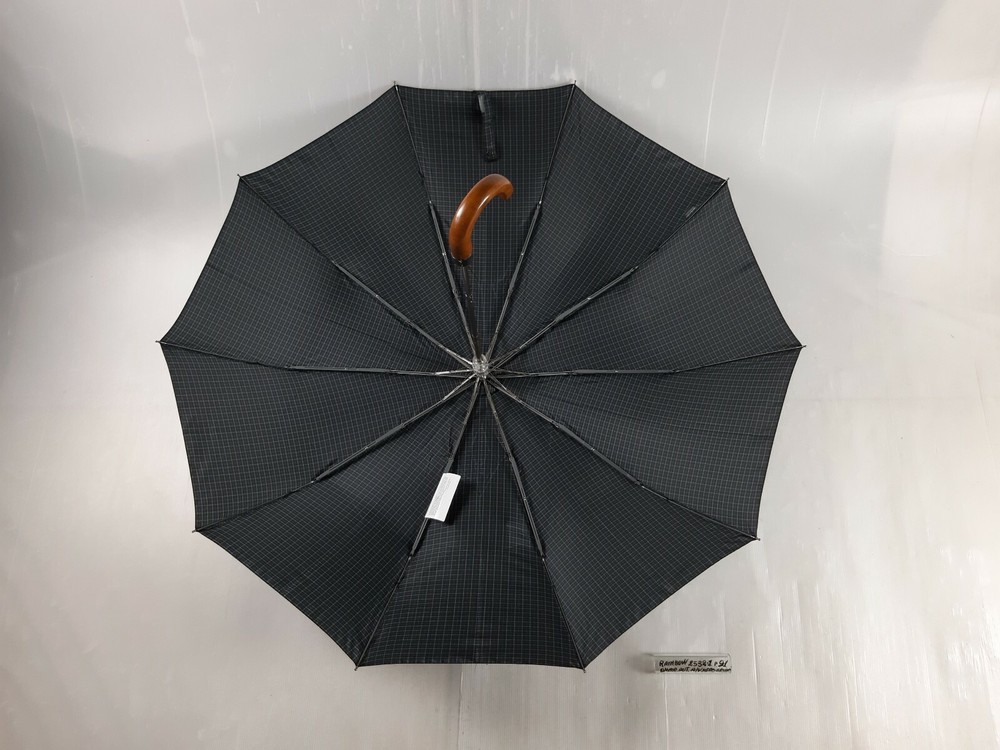 Unisex Mini Umbrella - Automatic - 10 Studs - Black/Grey - 2532-1 - Rainbow