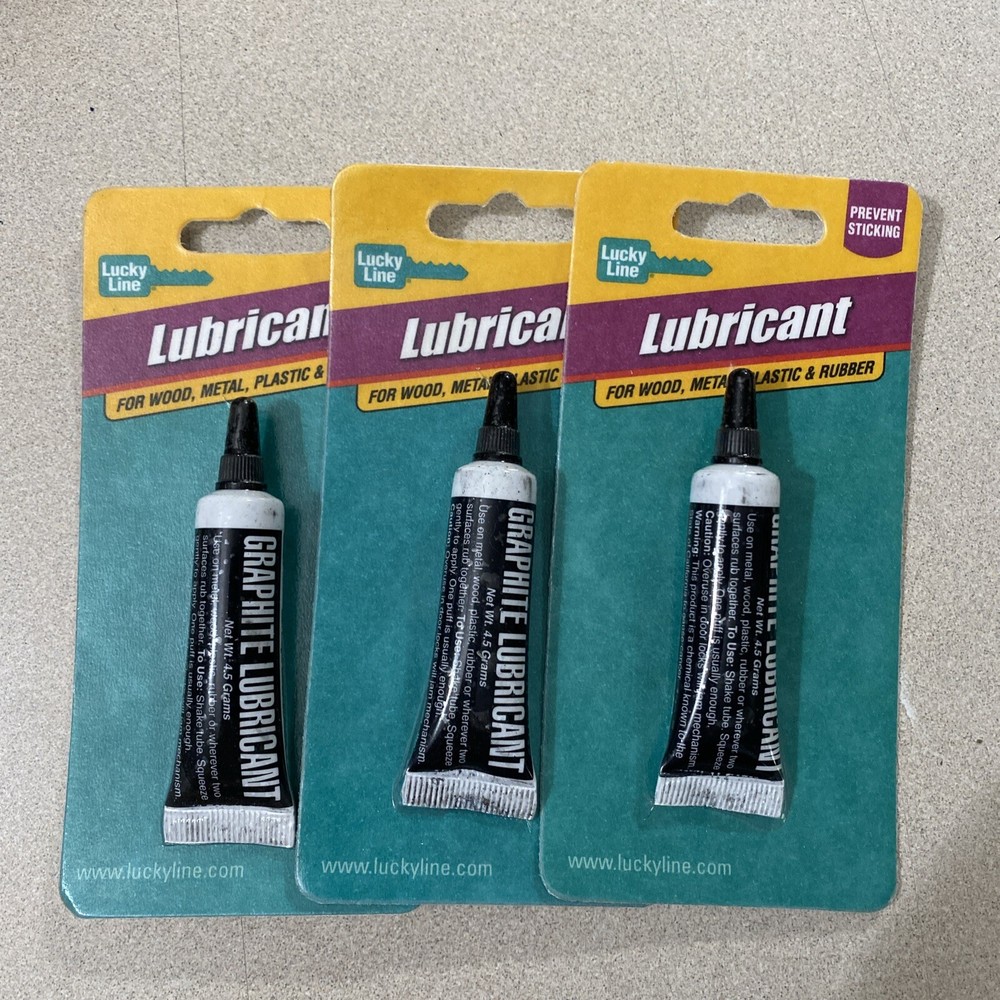 3-LUCKY LINE GRAPHITE TUBE DRY LUBRICANT