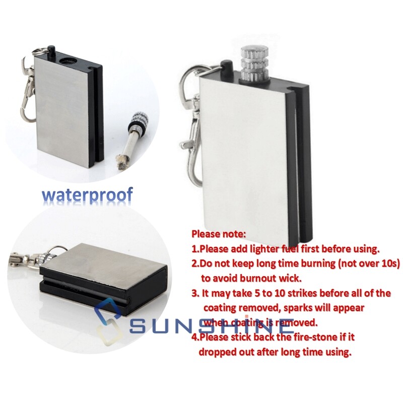 5x Waterproof Permanent Match Lighter, Endless Match, Survival Camp Fire Starter