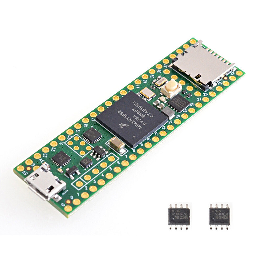 PJRC Teensy 4.1 iMXRT1062 Microcontroller Development Board w/ 2X 8MB PSRAM ICs