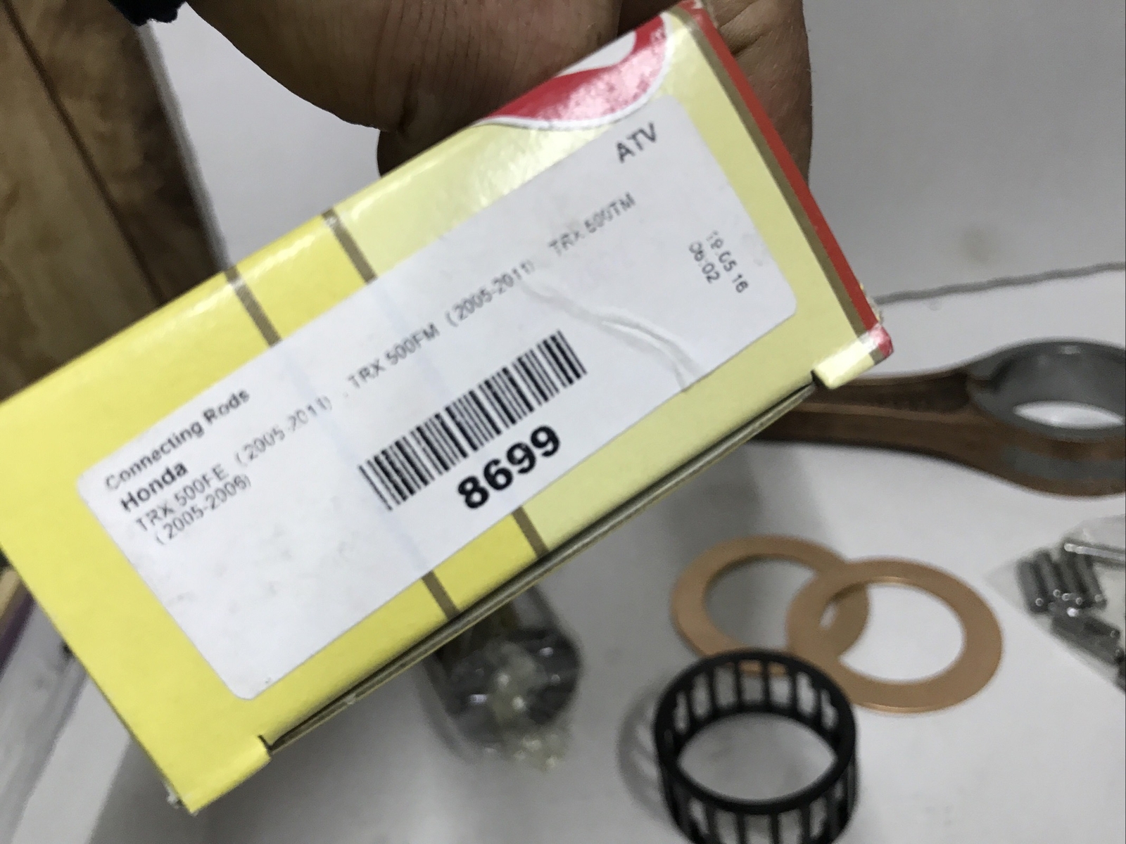 Hot Rods Connecting Rod For Honda TRX 500 FE 2005-2011 8699 crank crankshaft