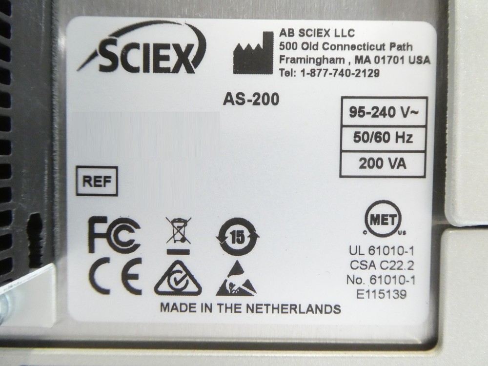 AB Sciex AS-200 Autosampler Assembly Module ExionLC 2.0 Bent Panel Untested