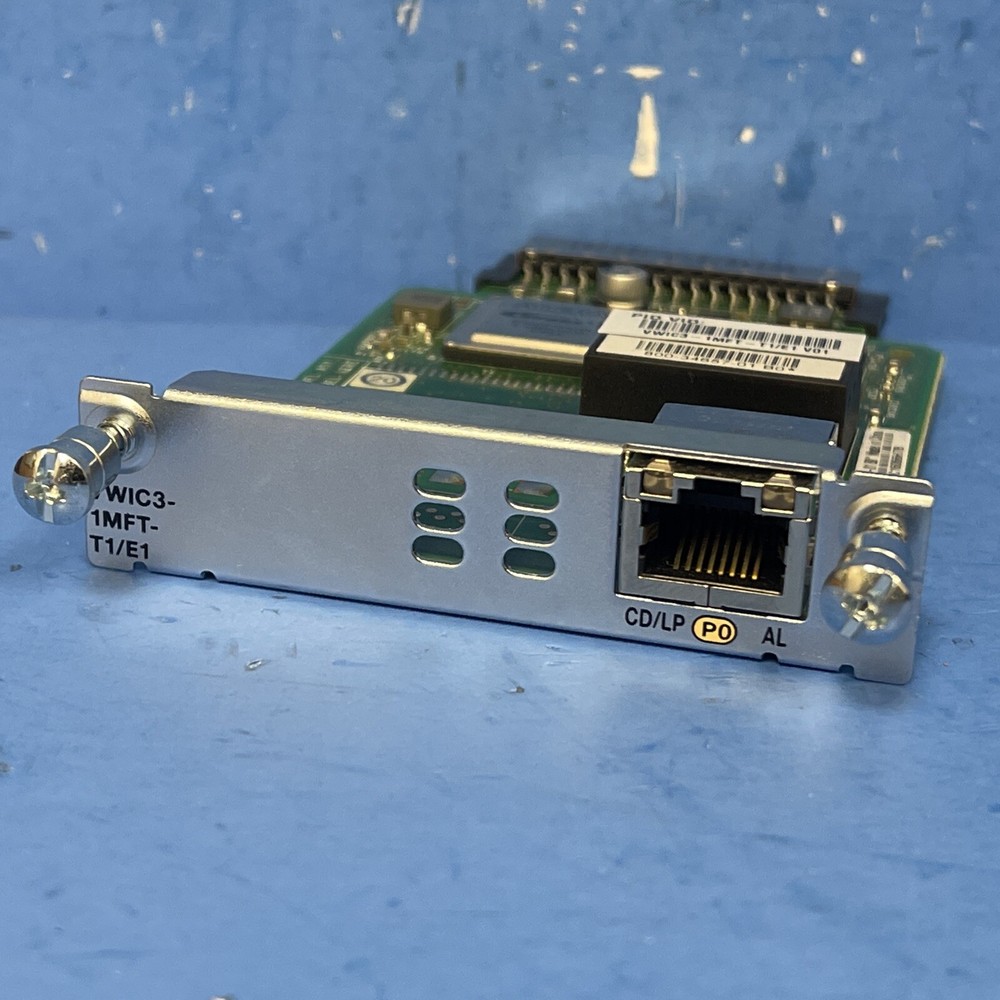 Cisco VWIC3-1MFT-T1/E1 Router Module Router Voice Module