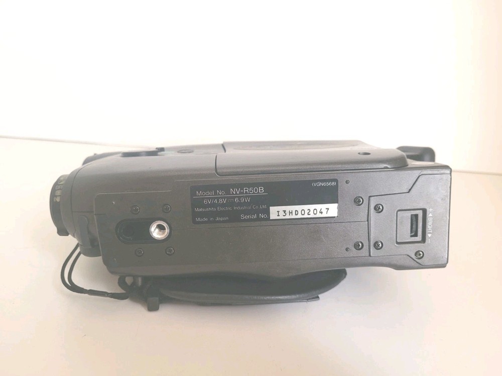 Panasonic NV-R50B VHS-C Compact Camcorder-Untested,For Parts