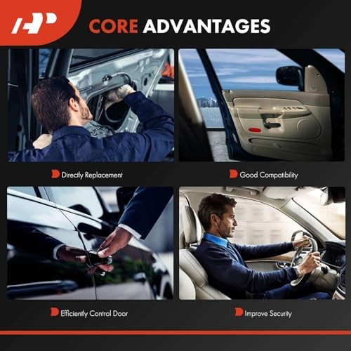 Door Latch Lock Actuator Motor Compatible with Dodge Front Left Driver Side
