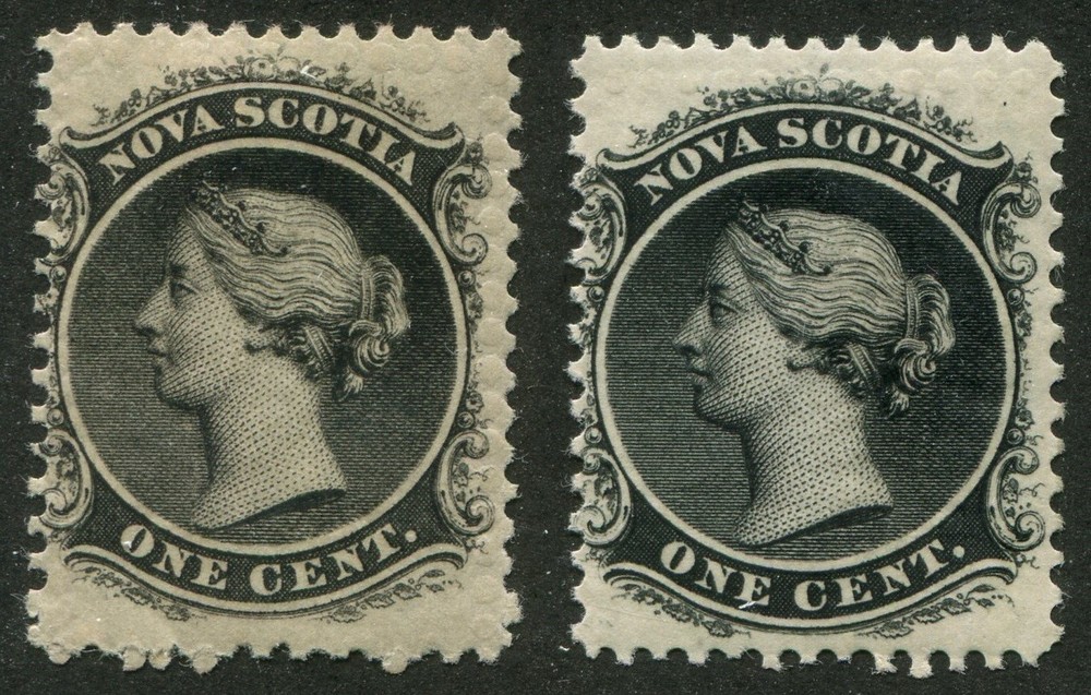 Nova Scotia #8, 8a Mint