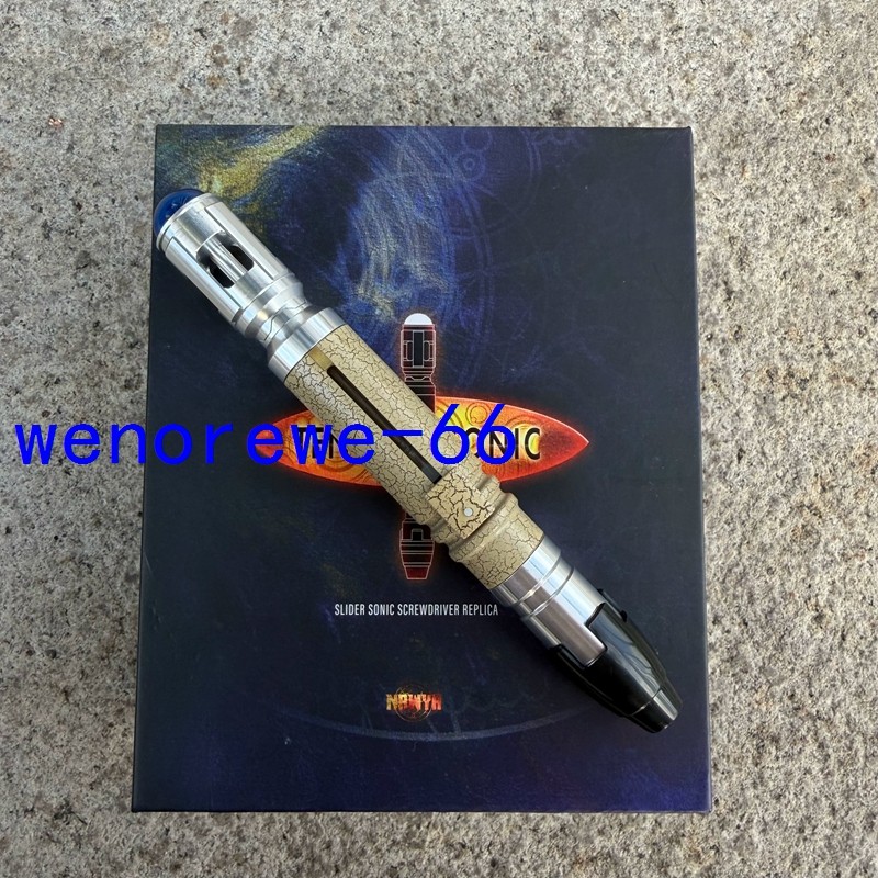 50th Anniversary Ver. NAWYA Replica Doctor Who 10th Metal LED Sonic Screwdriver