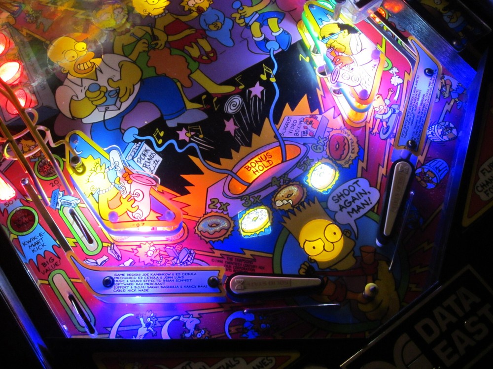 SIMPSONS Pinball - NON GHOSTING LED Lighting Kit custom SUPER BRIGHT KIT
