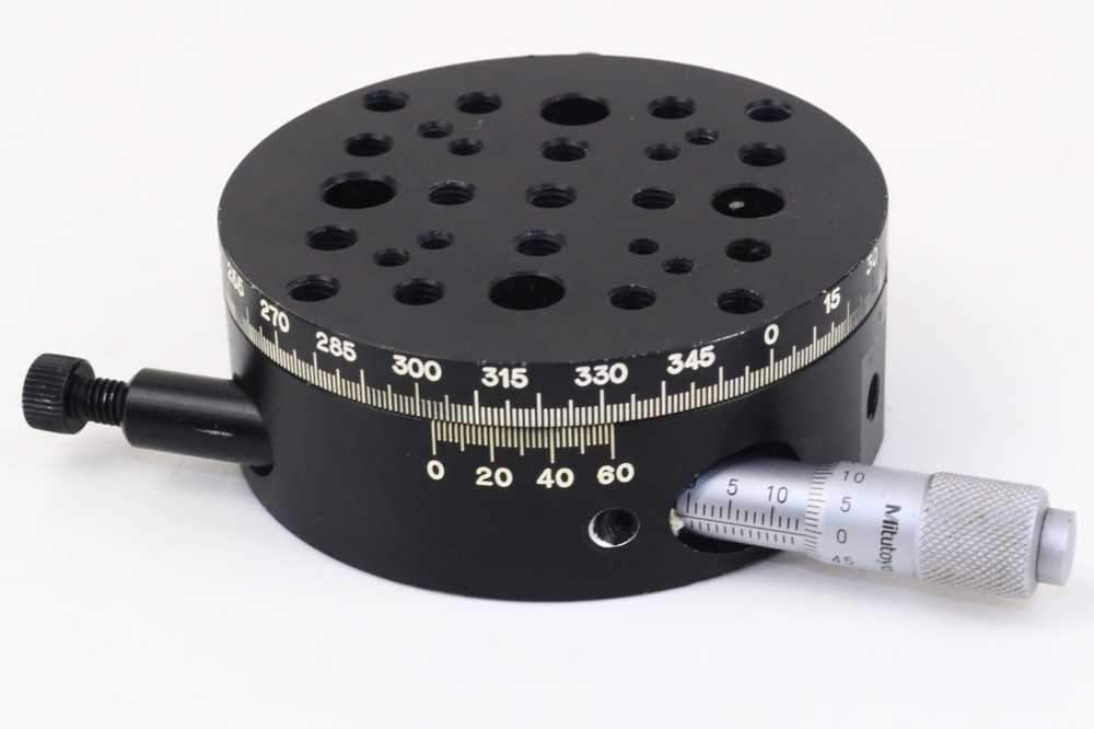 ONSET Φ80MM PRECISION STAGE ROTATION PLATFORM - 0.01MM CENTIMETER CHUCK