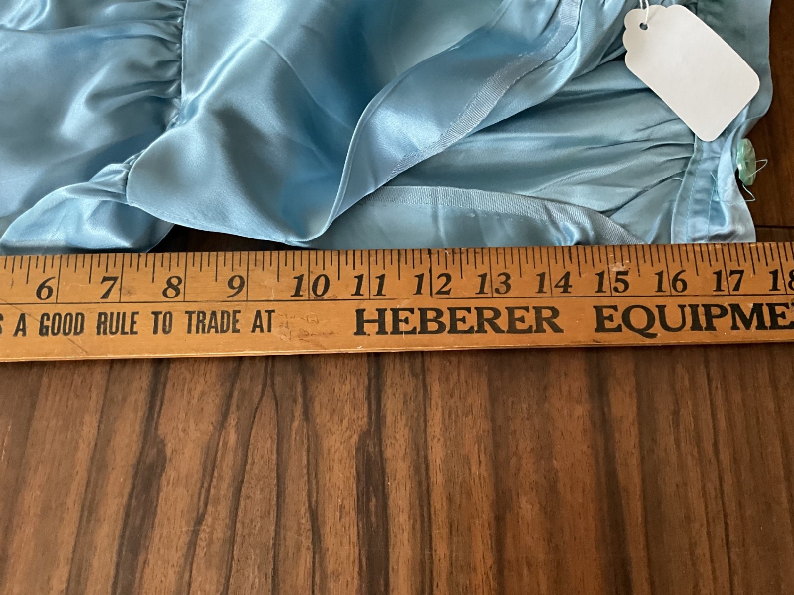 Vintage? Native American Navajo Blue Satin Skirt