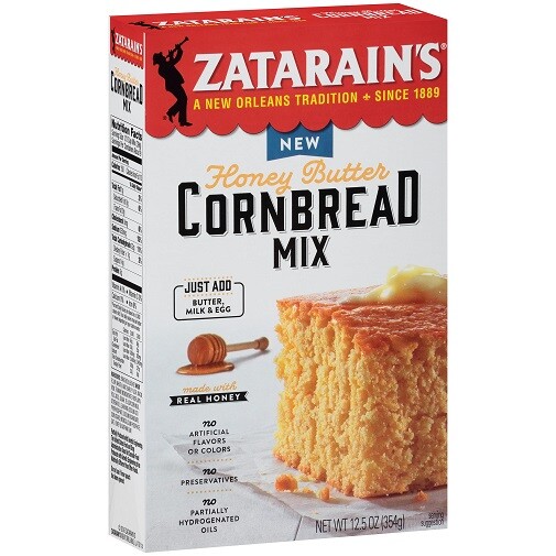 Zatarain's Honey Butter Cornbread Mix