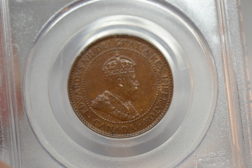 Canada: 1908 Large Cent- PCGS MS-63 BN. Lovely.