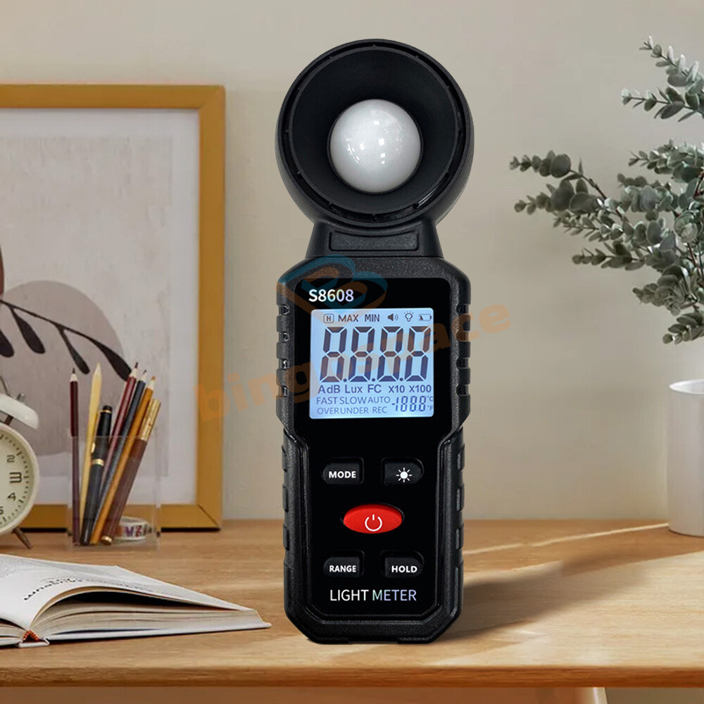 Digital illuminance Light Meter Lux meter Photometer 200000Lux Luxmeter Tool