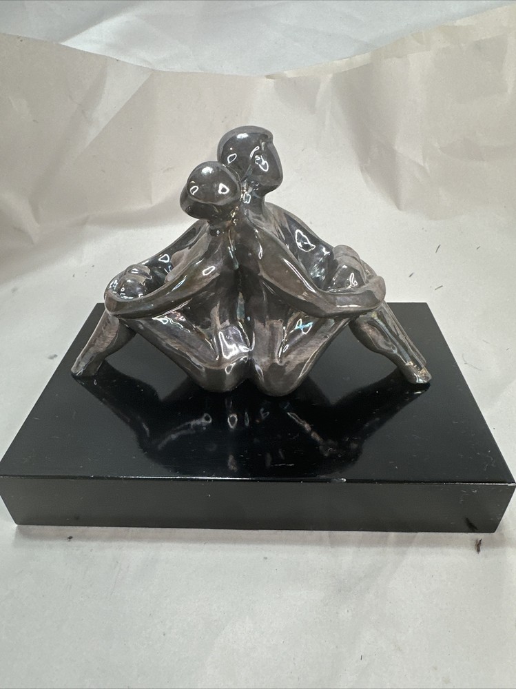 Silver Touch Lebitski Sterling Silver Electroform Figurine Vintage