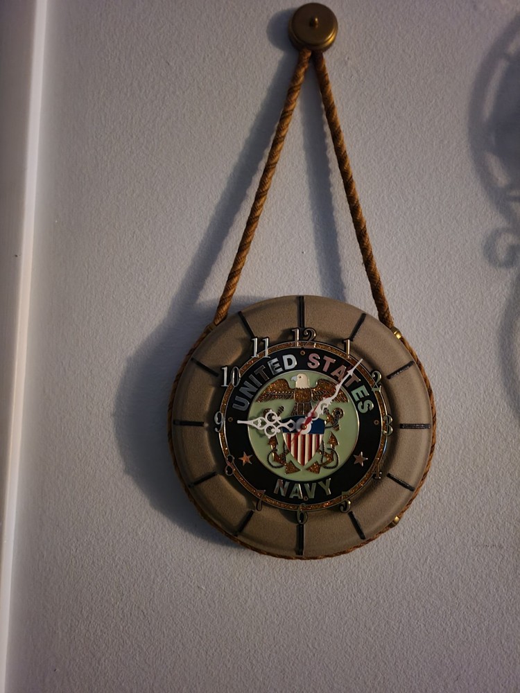 us navy clock