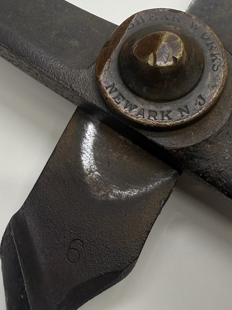 Antique Shear works scissors large