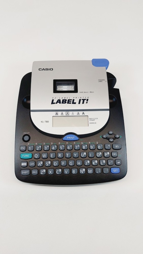 Casio EZ-Label Printer KL-780 Label It!  NO AC Adapter Tested