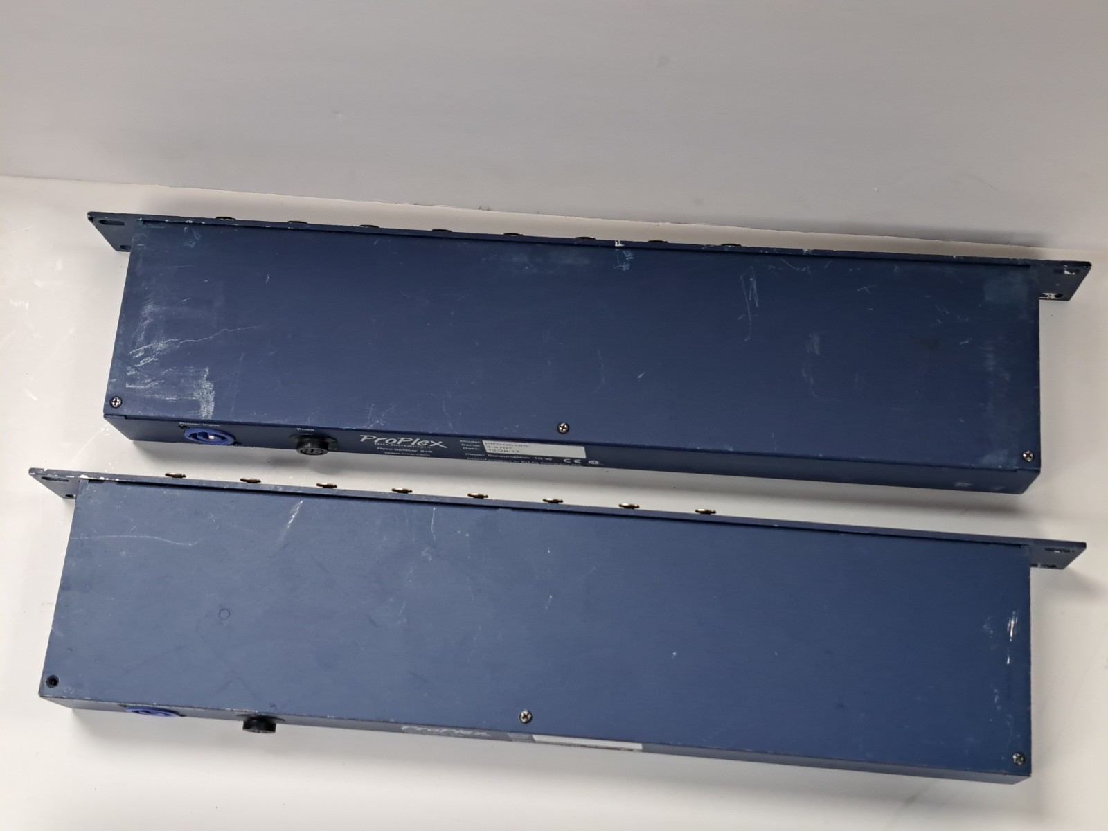 TMB ProPlex PPDDS285 DMX512 Opto-Splitter 2x8 2x 5-Pin XLR In 8x Out Rackmount