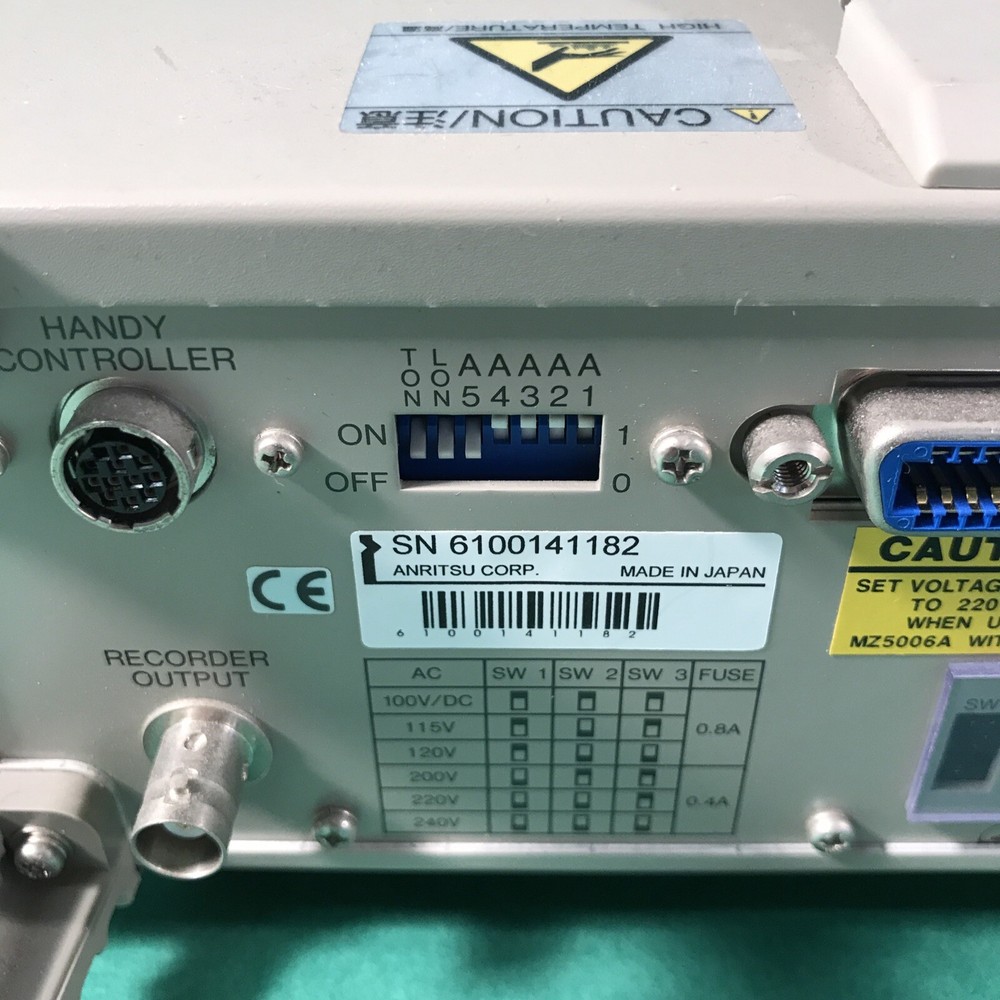 Anritsu ML9001A Optical Power Meter
