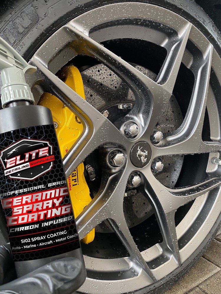 Carbon Infused Ceramic Spray Coating! Extremely User Friendly- Pro Results!