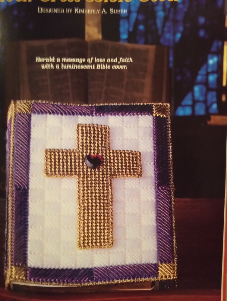 Holiday Christmas Decor Plastic Canvas Pattern Book Halloween Easter St Patrick