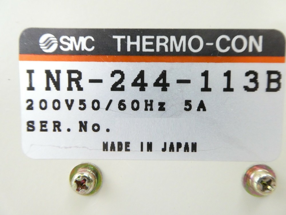SMC INR-244-113B 8 Inch Chiller Controller Module TEL Tokyo Electron Working