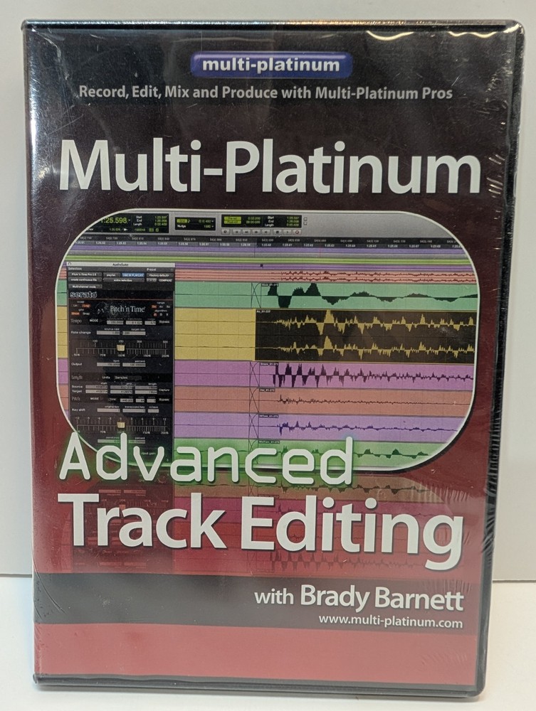 Multi-Platinum | Advanced Track Editing | 2012 | Brady Barnett | Mac/PC DVD-ROM