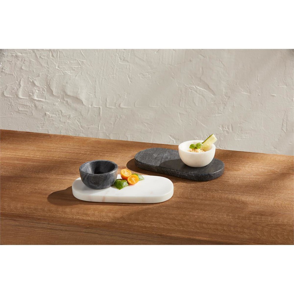 Mudpie - White Marble Dip Tray - 42080016W