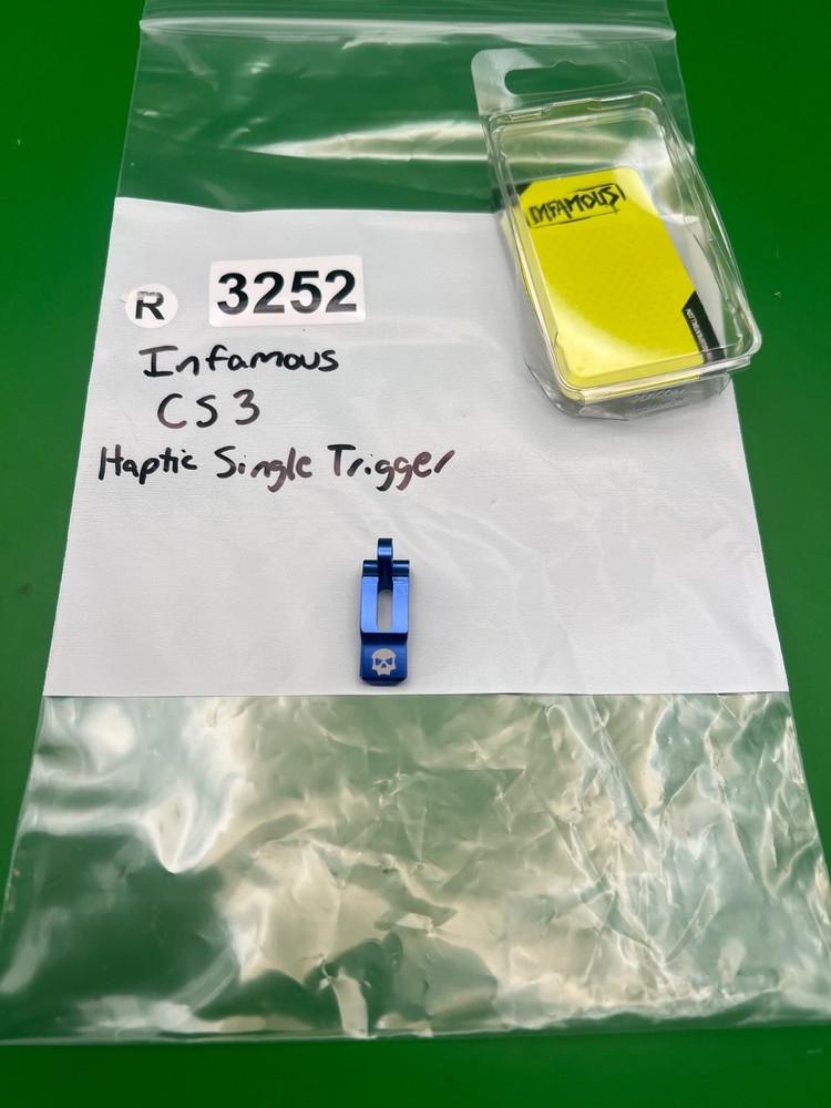 Infamous CS3 Haptic Single Trigger