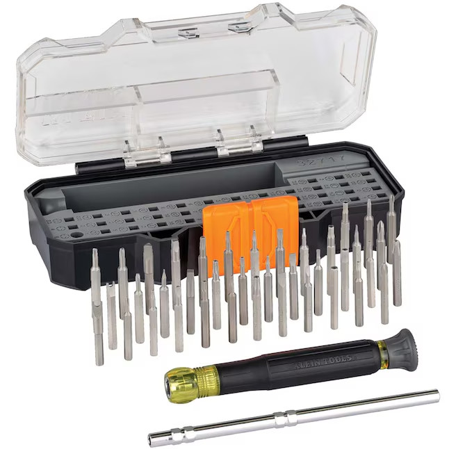 Klein Tools 32717, All-in-1 Precision Screwdriver Set with Case