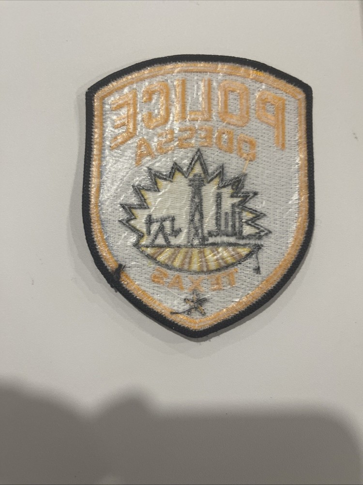 Texas Odessa Police Patch