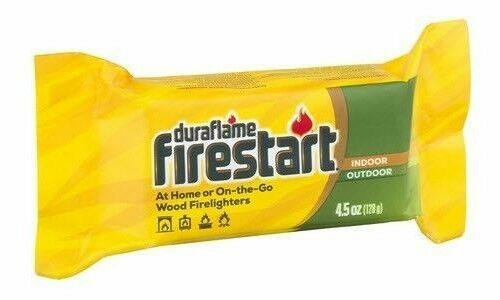 DURAFLAME 4841 FIRESTART 12 PACK FIRE LOG STARTER FIRELIGHTER WOODSTOVE 0083576
