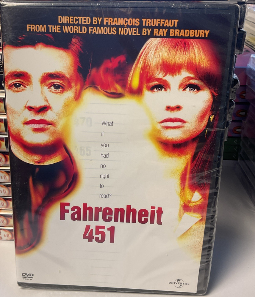 Fahrenheit 451 (DVD, 1966) NEW