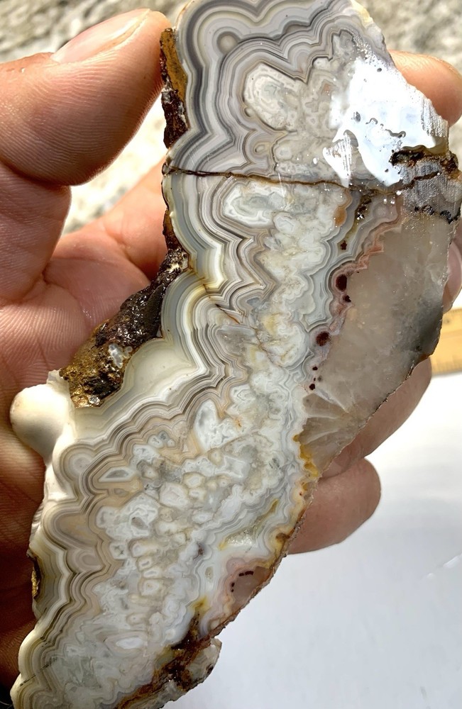 Mexican Crazy Lace Agate Slab