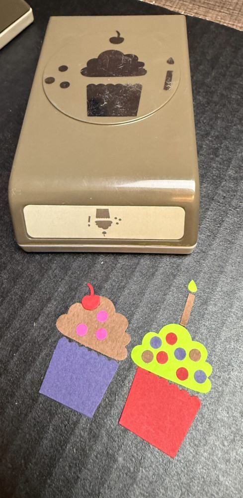 Stampin Up! Cupcake Builder Classic Paper Punch Slim Locking