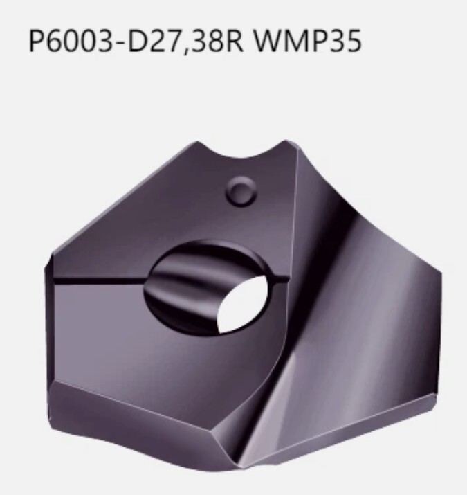 1 PCS  ORIGINAL  INSERTS       P6003-D27,38R WMP35