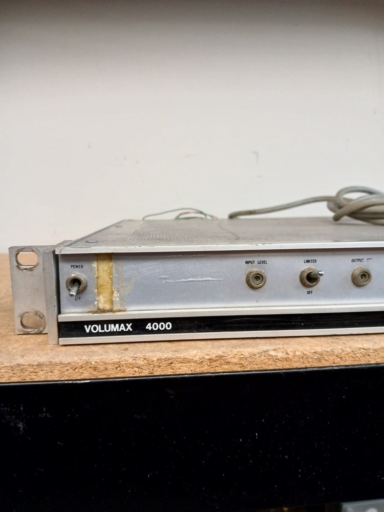 CBS Volumax Peak Controller Limiter Rack Compressor 4000