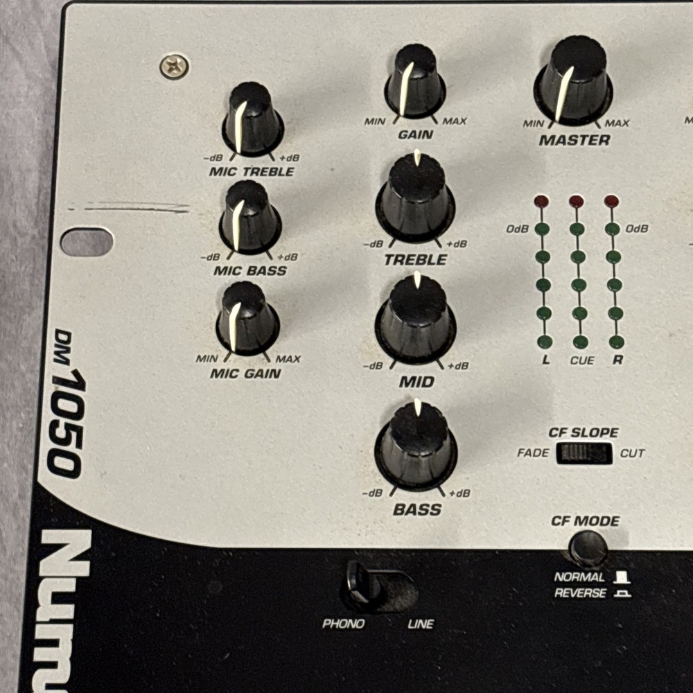 Numark DM1050 Mixer DJ Equipment Used UNTESTED Read