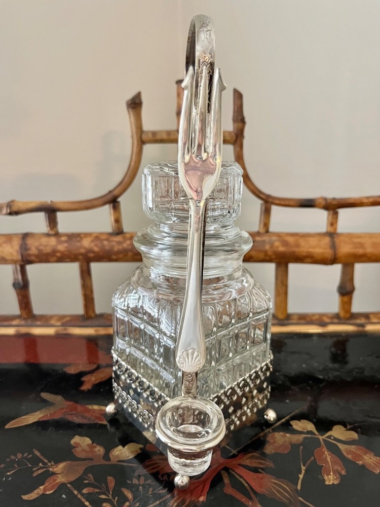 Sheffield England Silverplate Pickle Jar