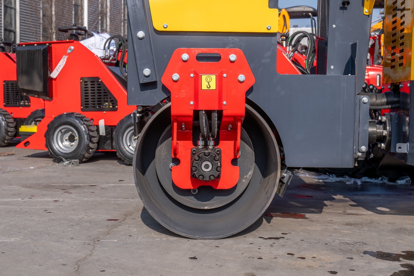 2Ton Road Roller Tandem Smooth Drum Vibratory Road Roller Soil Asphalt Compactor