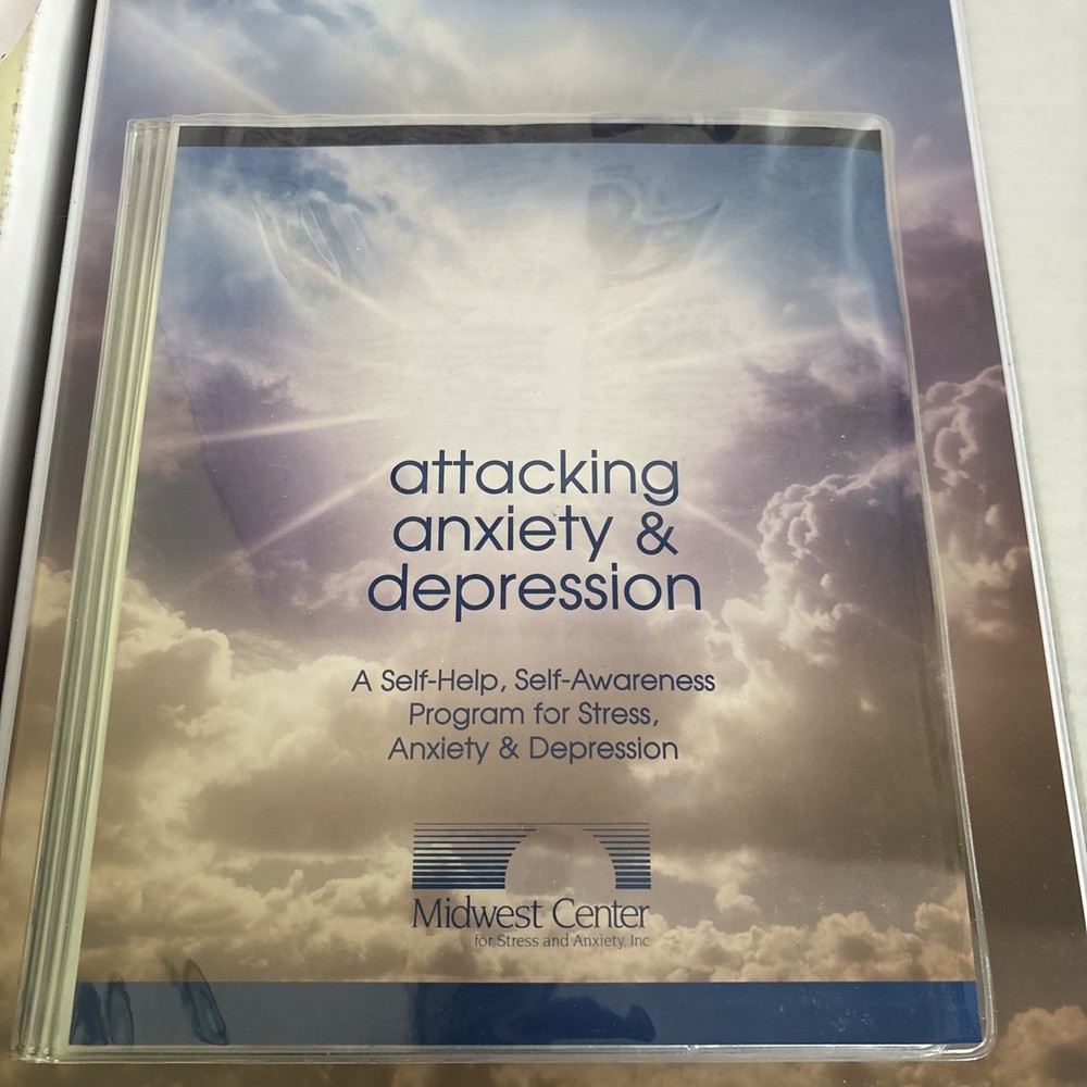 Midwest Center Attacking Anxiety & Depression Course 1996 BOXSET See Description