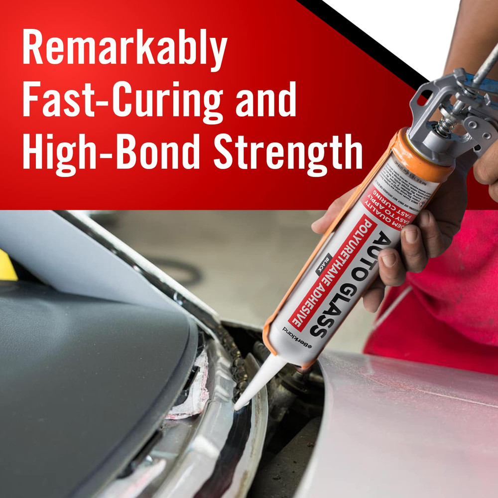 Fast-Curing Polyurethane Windshield Adhesive - High Bond Automotive Sealant