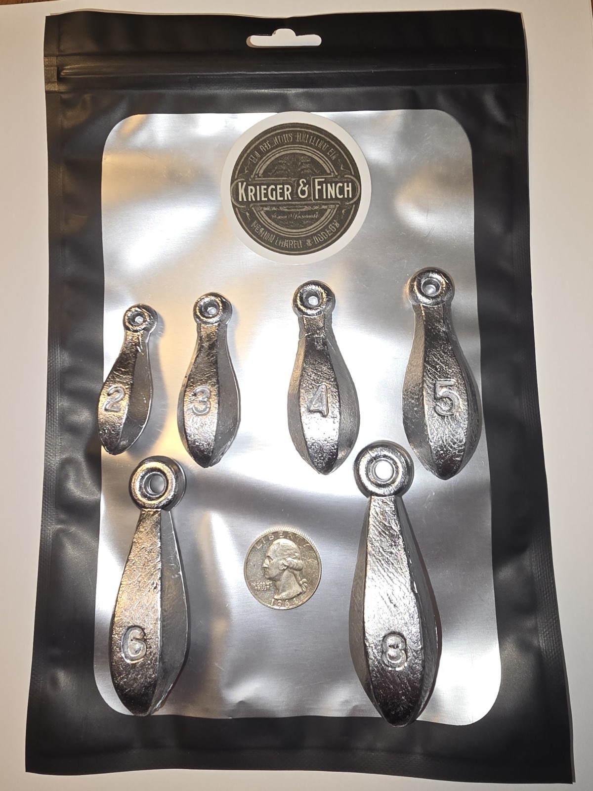 Bank Sinkers, Fishing Weights 2oz, 3oz, 4oz, 5oz, 6oz Or 8oz