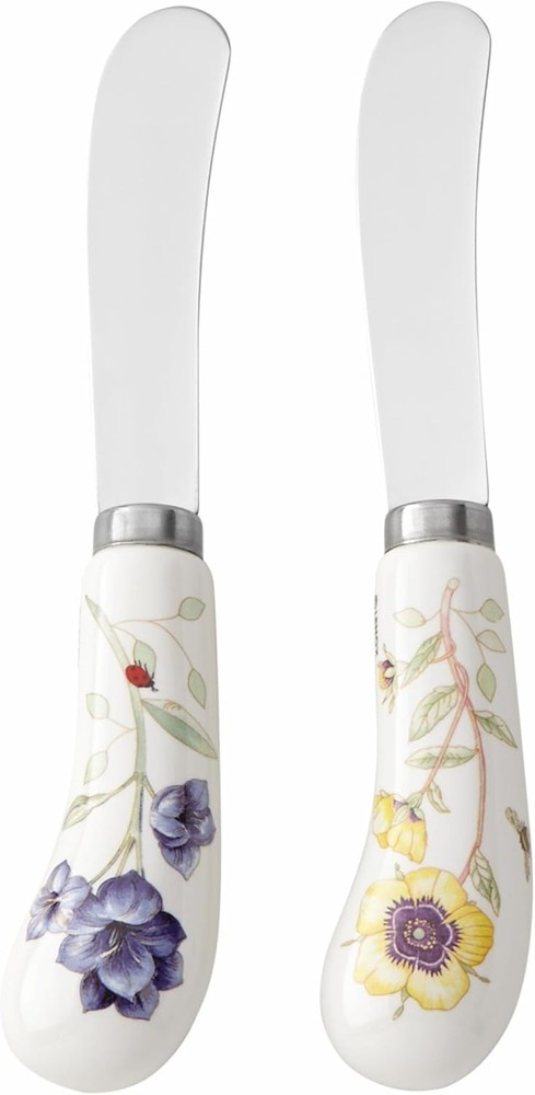 Butterfly Meadow 2pc Serving Set White 0.84 LB
