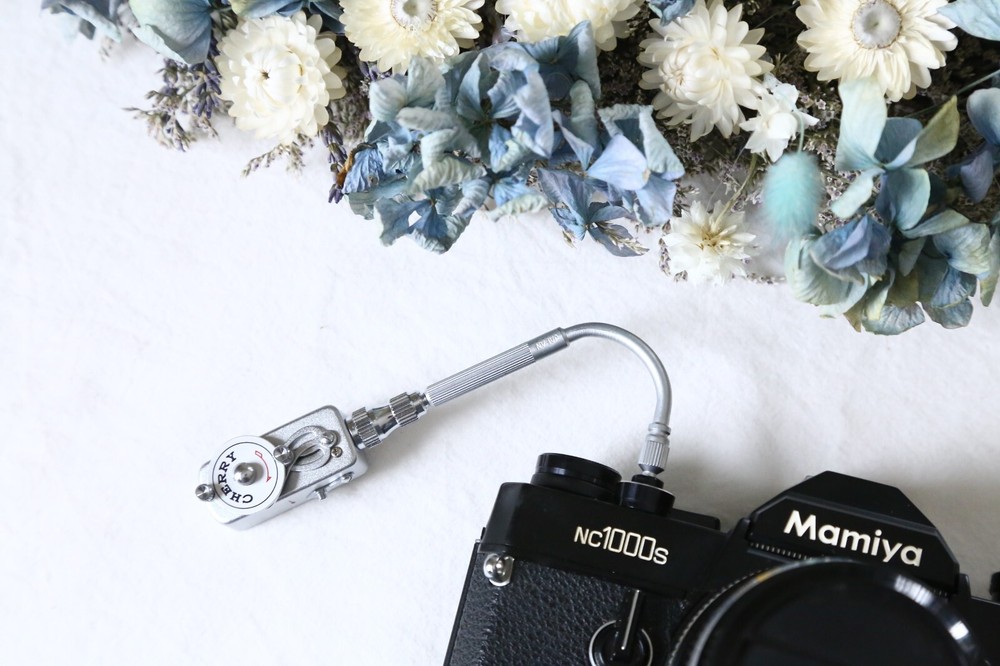 🎦CHERRY Self Timer Mechanical Shutter Release for Leica Camera From JAPAN