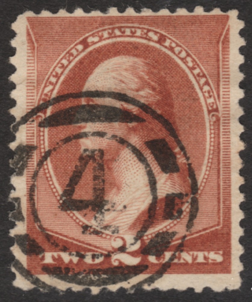 Scott #210 1883   Fancy Cancel     MSP06-64