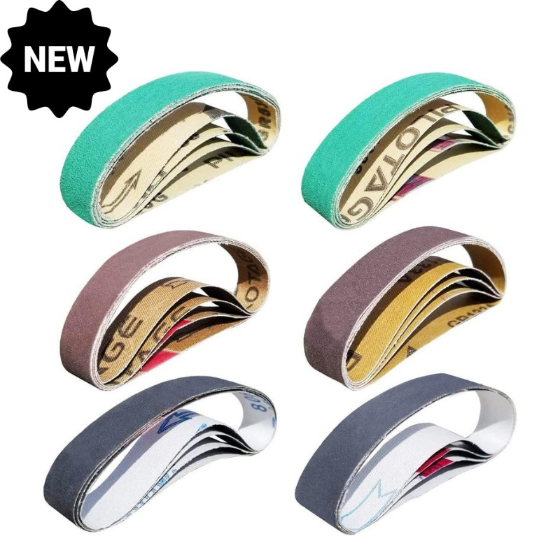 24New Replacement Belt Kit For Work Sharp Knife Tool Sharpener Ken Onion Edition