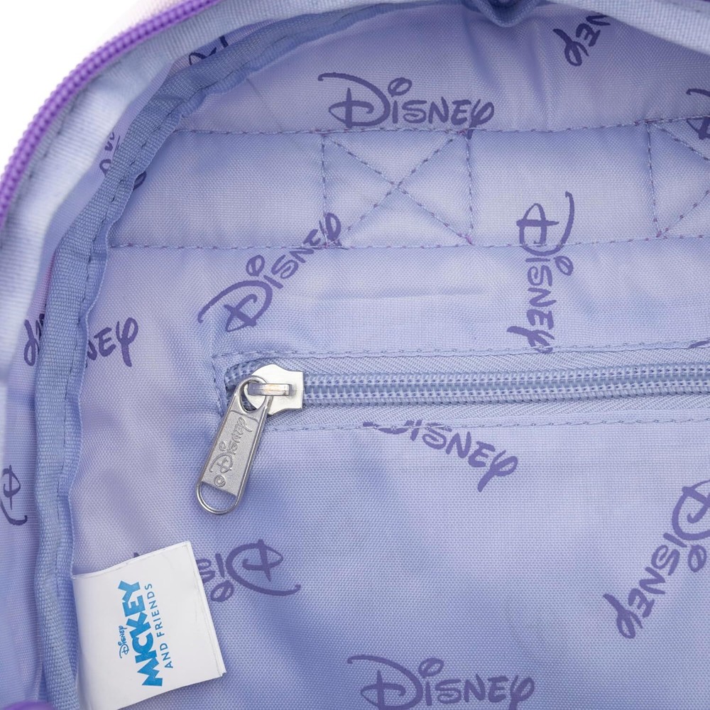 Daisy Duck 13"" Nylon Daypack, Purple