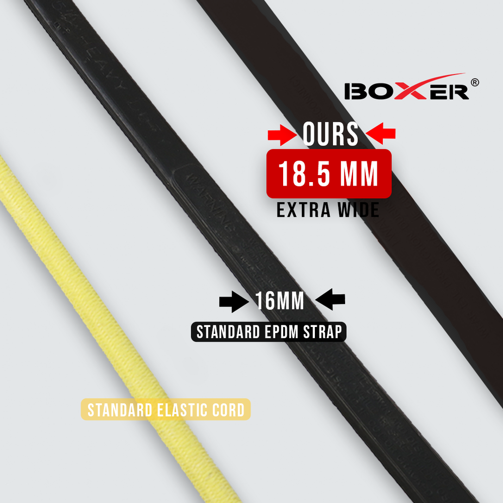 Boxer EPDM Tarp Strap 41" - 10 Pack - Bungee Cords Heavy Duty