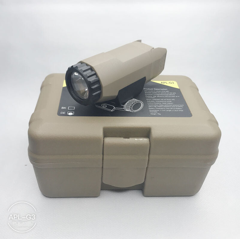 APL-G3 Weapon Light Constant/Momentary/Strobe Compact Mounted for Glock